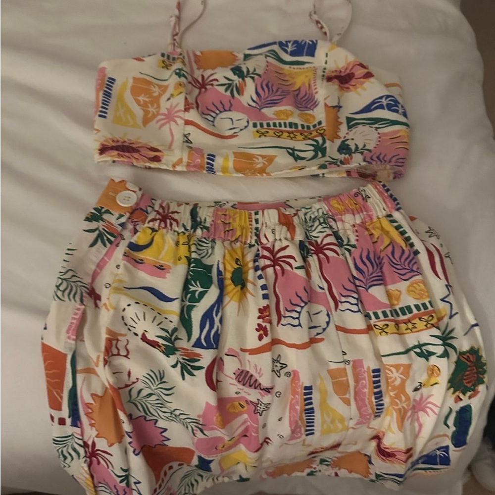 Patterned Skirt Set - image 2